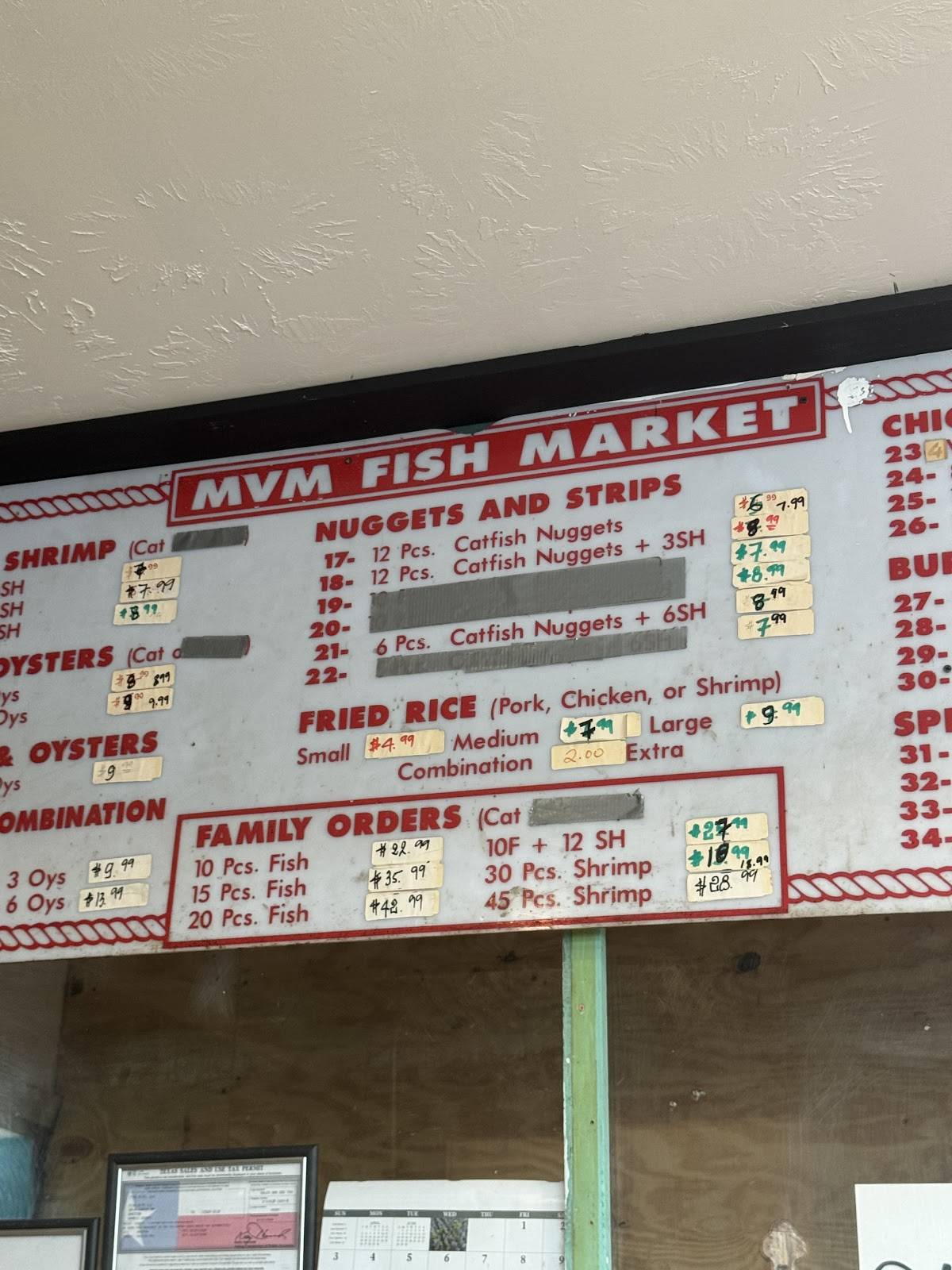 Fish Rite formerly MVM Fish Market меню