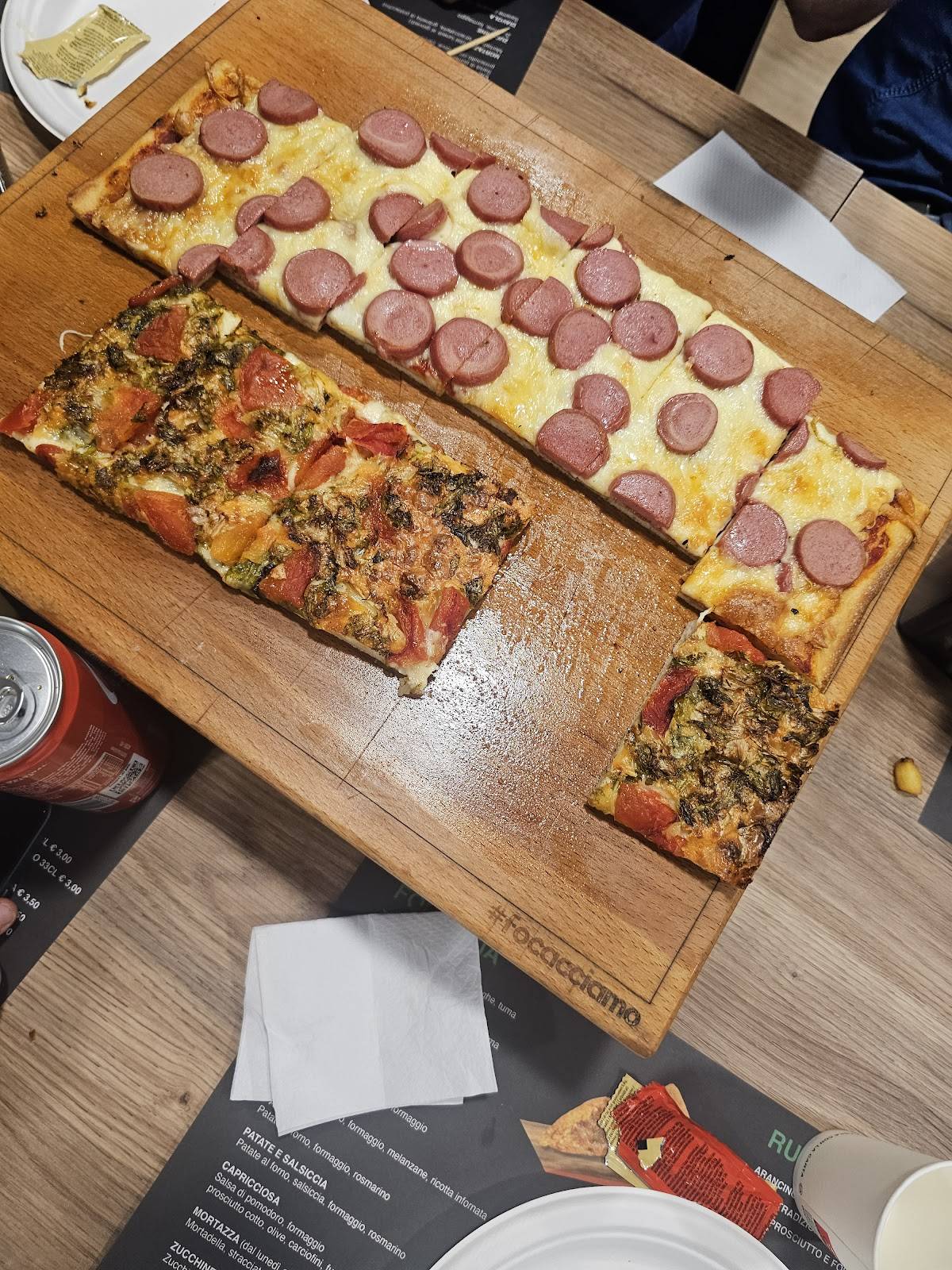 Focacciamo меню