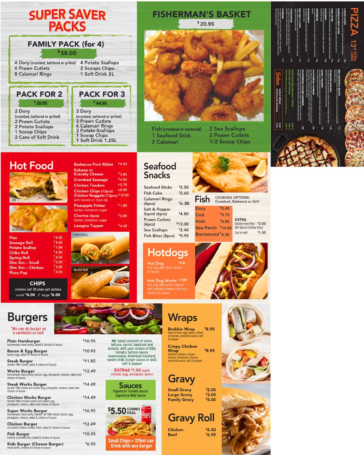 FoodWorks - Fish N Chips меню