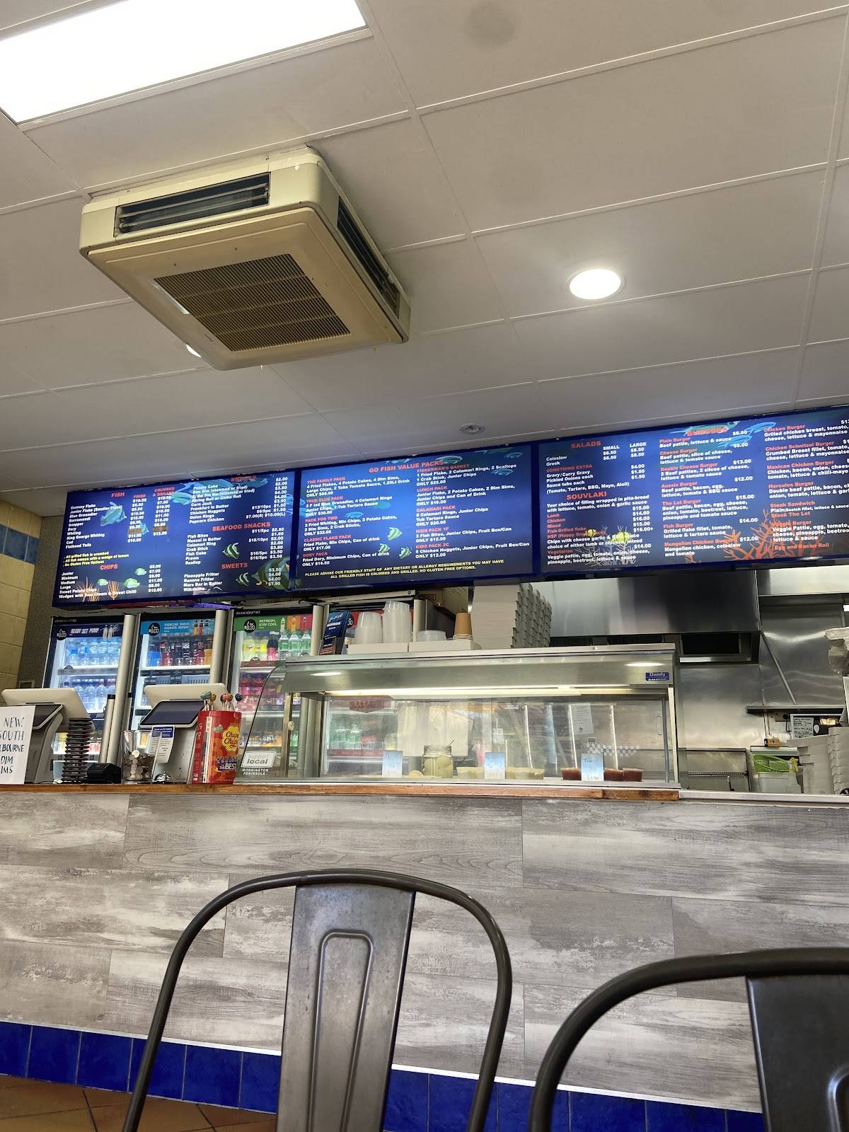 Go Fish Fish & Chip Shop Mornington меню
