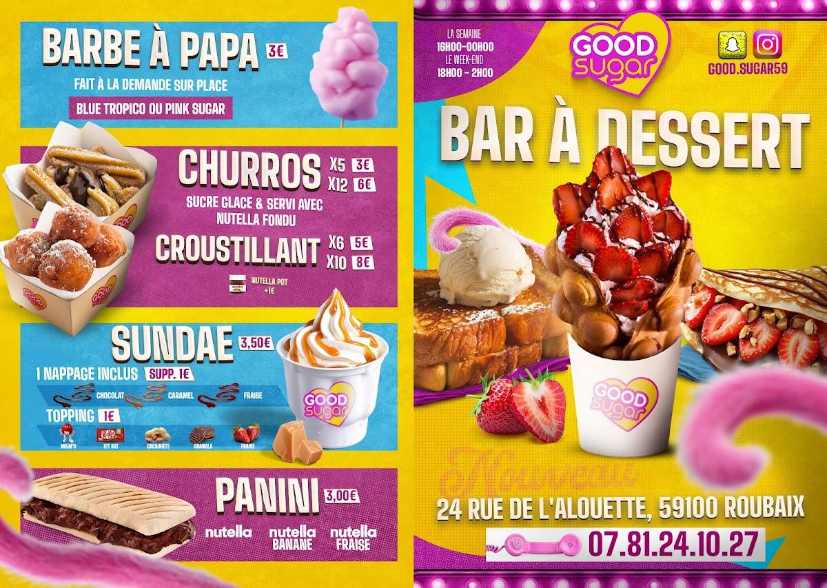 Good sugar меню