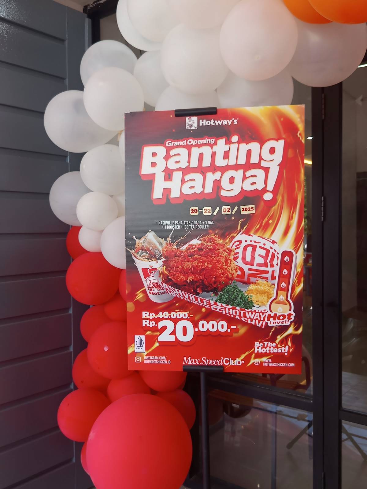 Hotway's Chicken Bitung меню