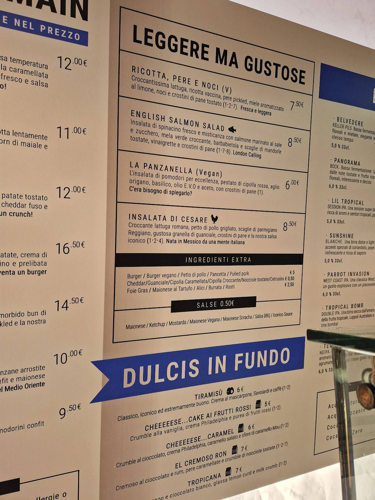 ICONICO Market Lab меню