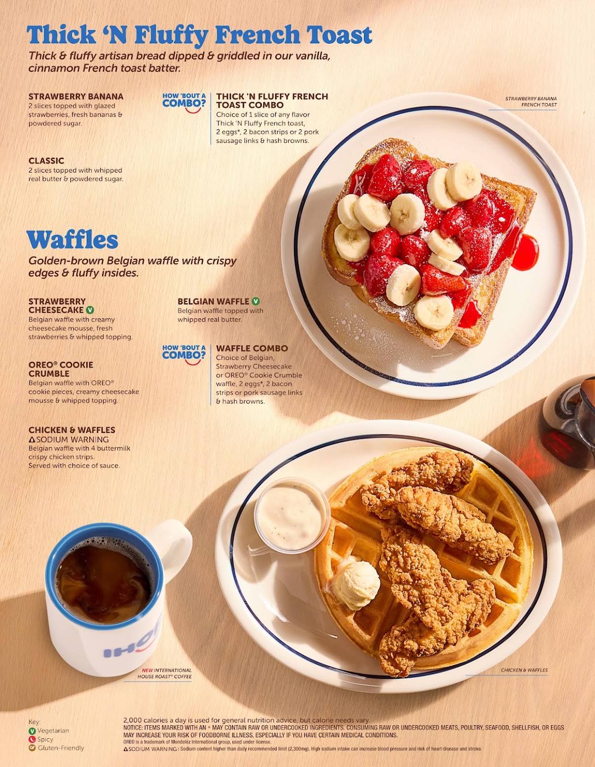 IHOP меню
