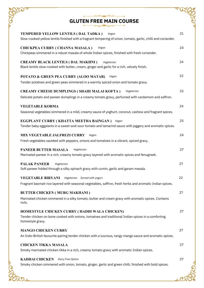 Imperial Indian Restaurant (Rockingham Beach Foreshore) меню