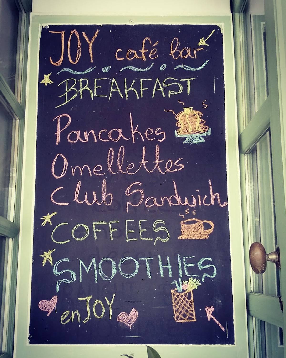 JOY BAR меню