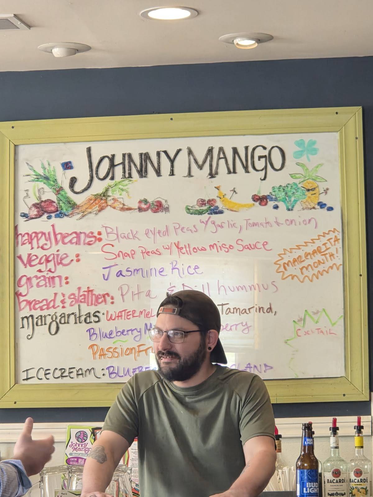 Johnny Mango меню