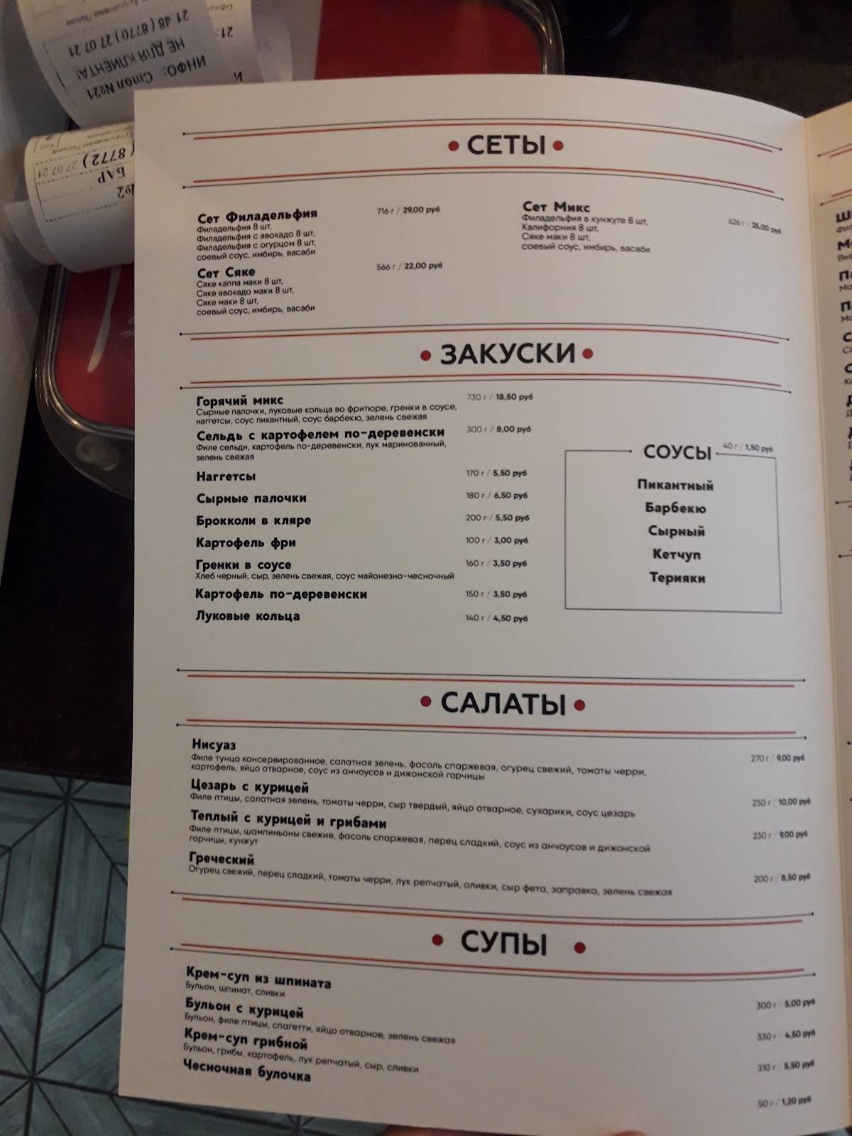 Кафе Pizza house меню