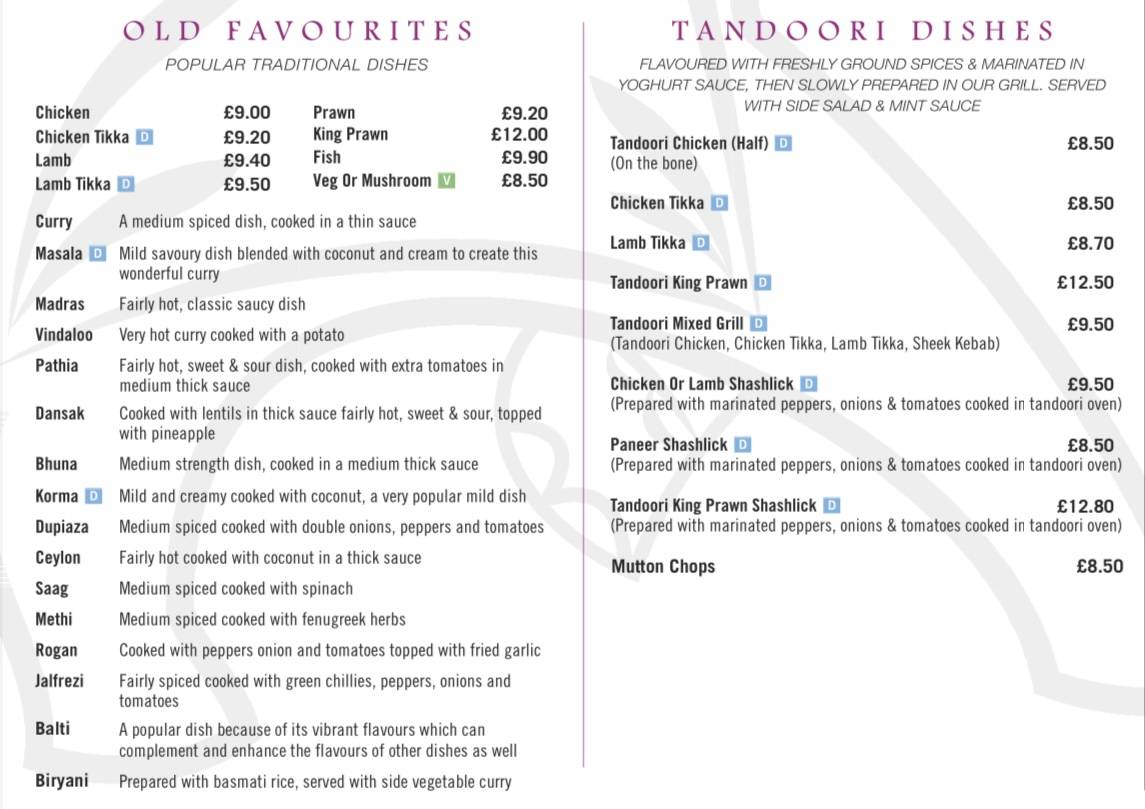 Khan’s Indian Takeaway меню