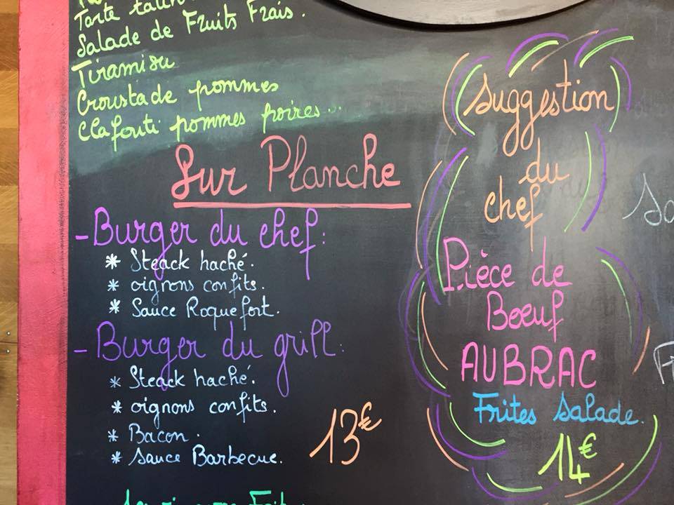 Le Resto Grill меню