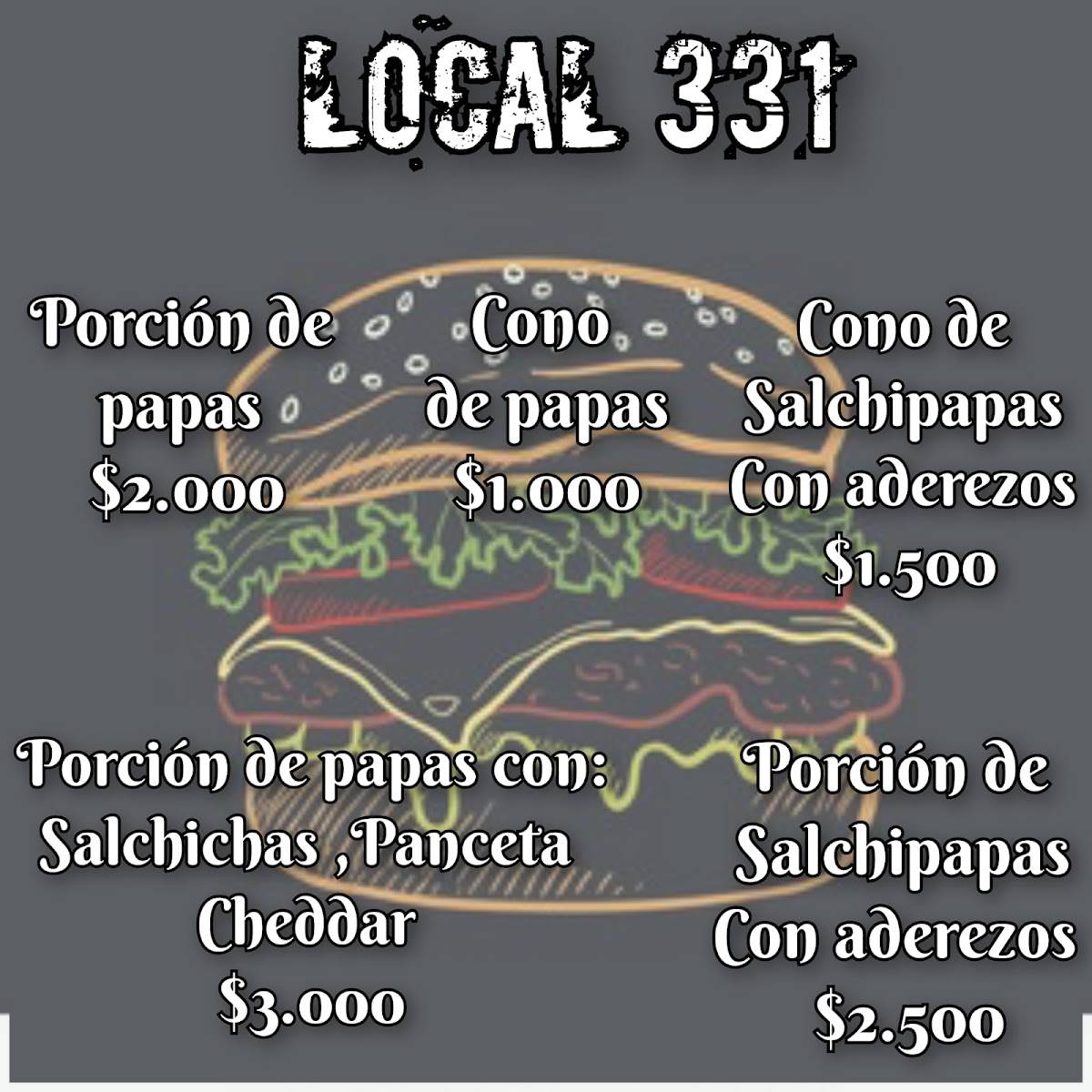 Local331burger меню