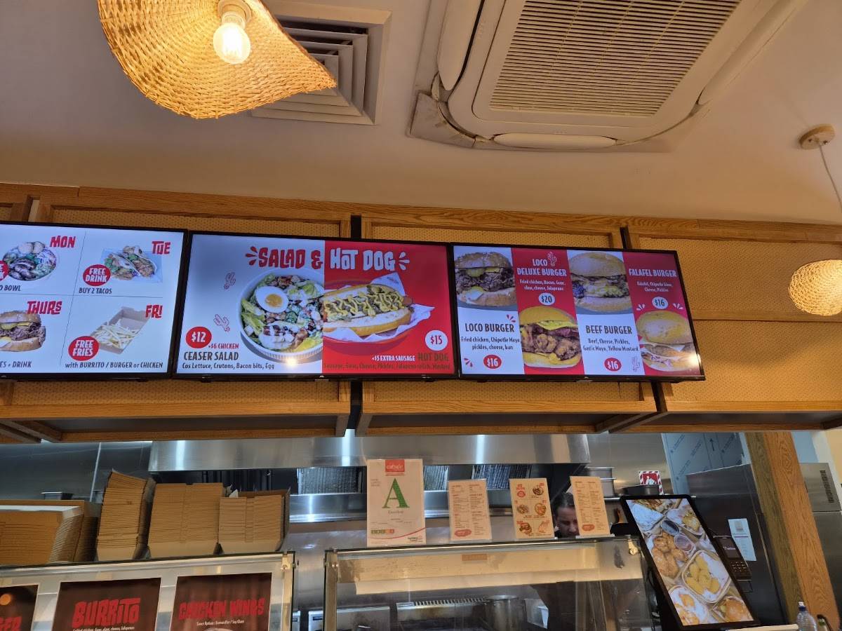 Loco Chicken меню