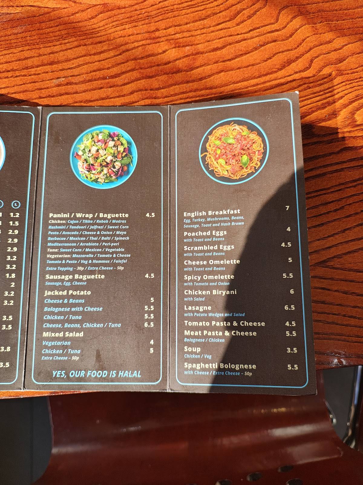 Cafe Rosh Tower Hamlets меню