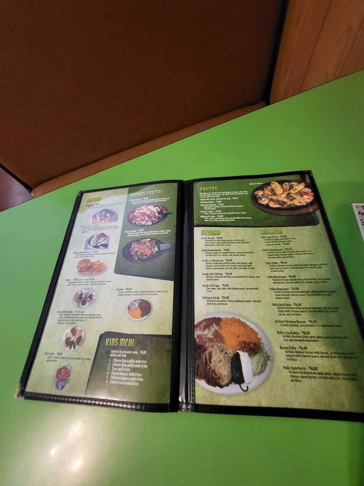 Los Sauces Mexican Restaurant меню