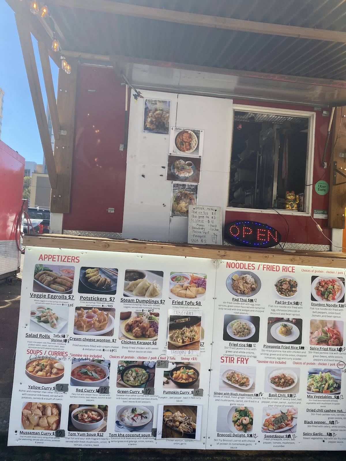MUM THAI меню