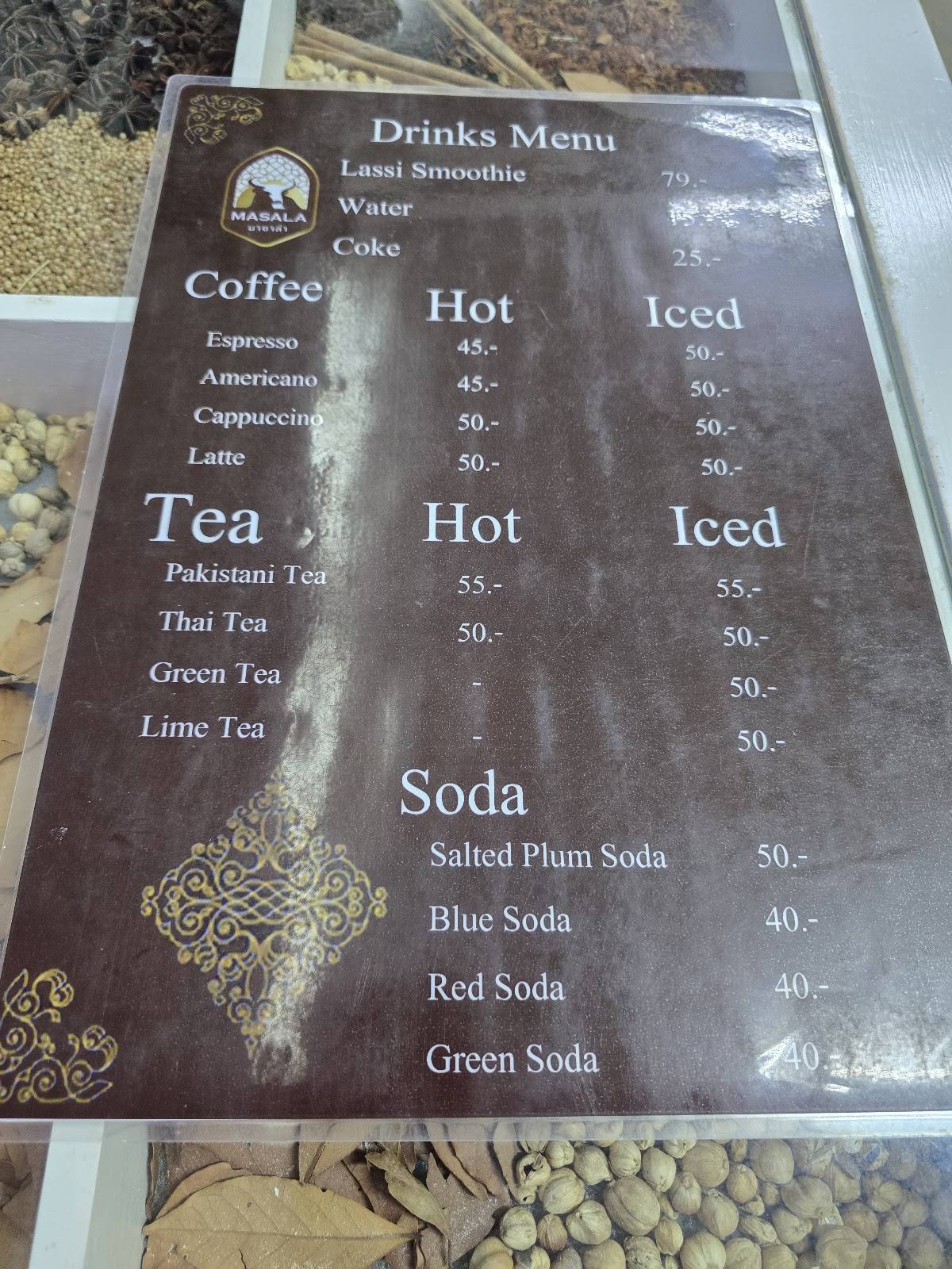 Masala Rayong Indian & Muslim Food меню