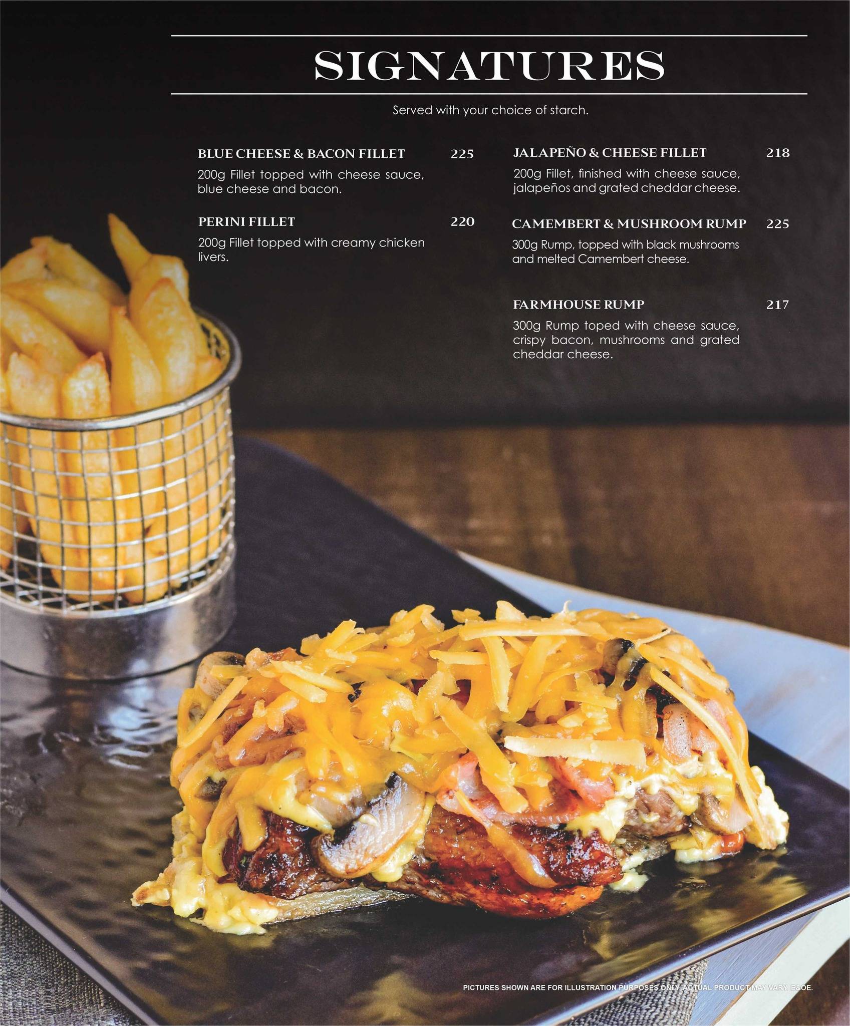 Mike's Kitchen Rustenburg меню