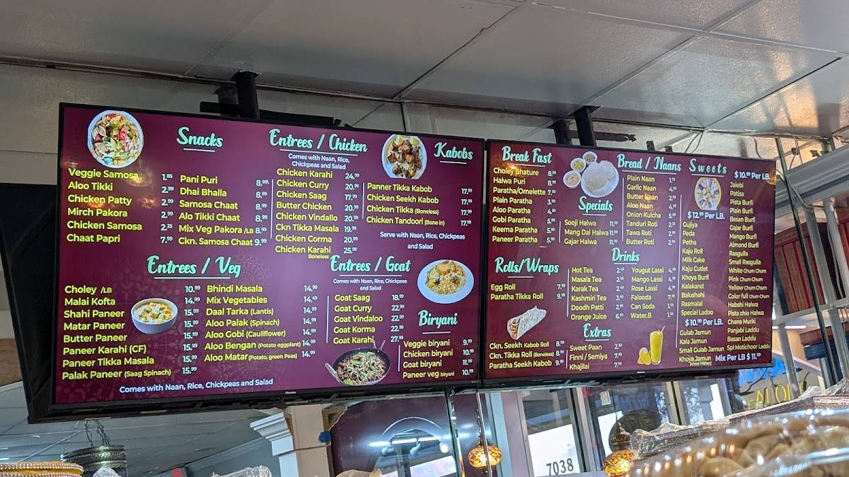 Niralla Restaurant меню