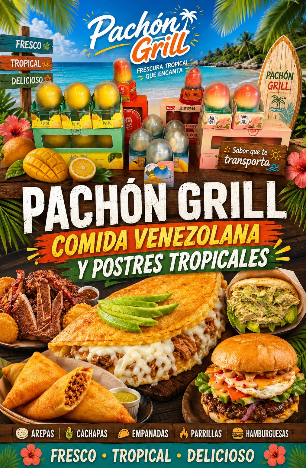 Pachón Grill меню