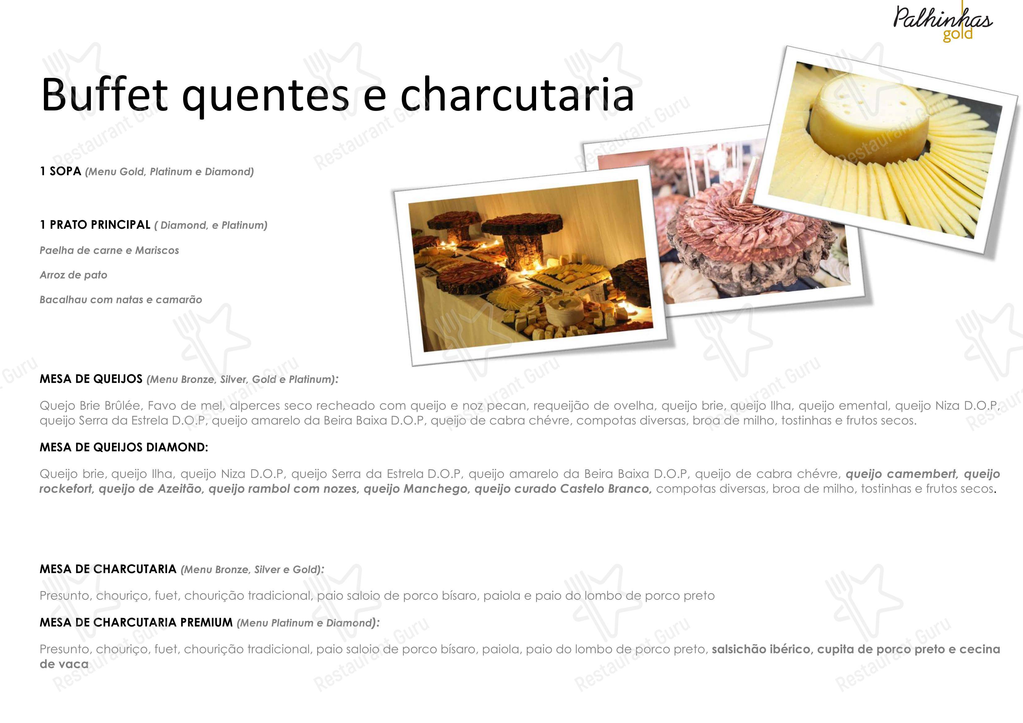 Boronia Catering Menu Pack ресторана Palhinhas Gold в Риу-Майоре