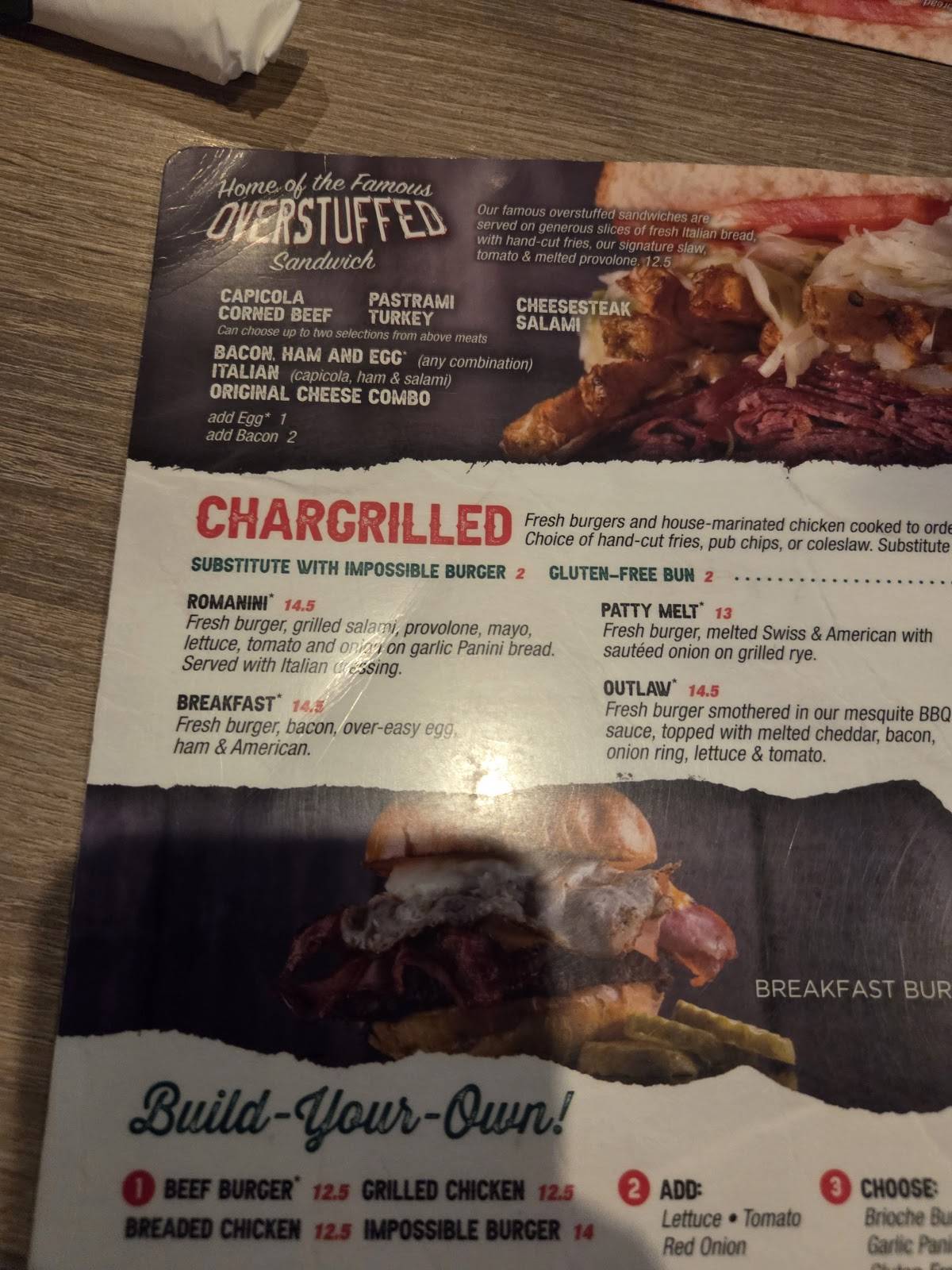 Panini's Bar & Grill меню