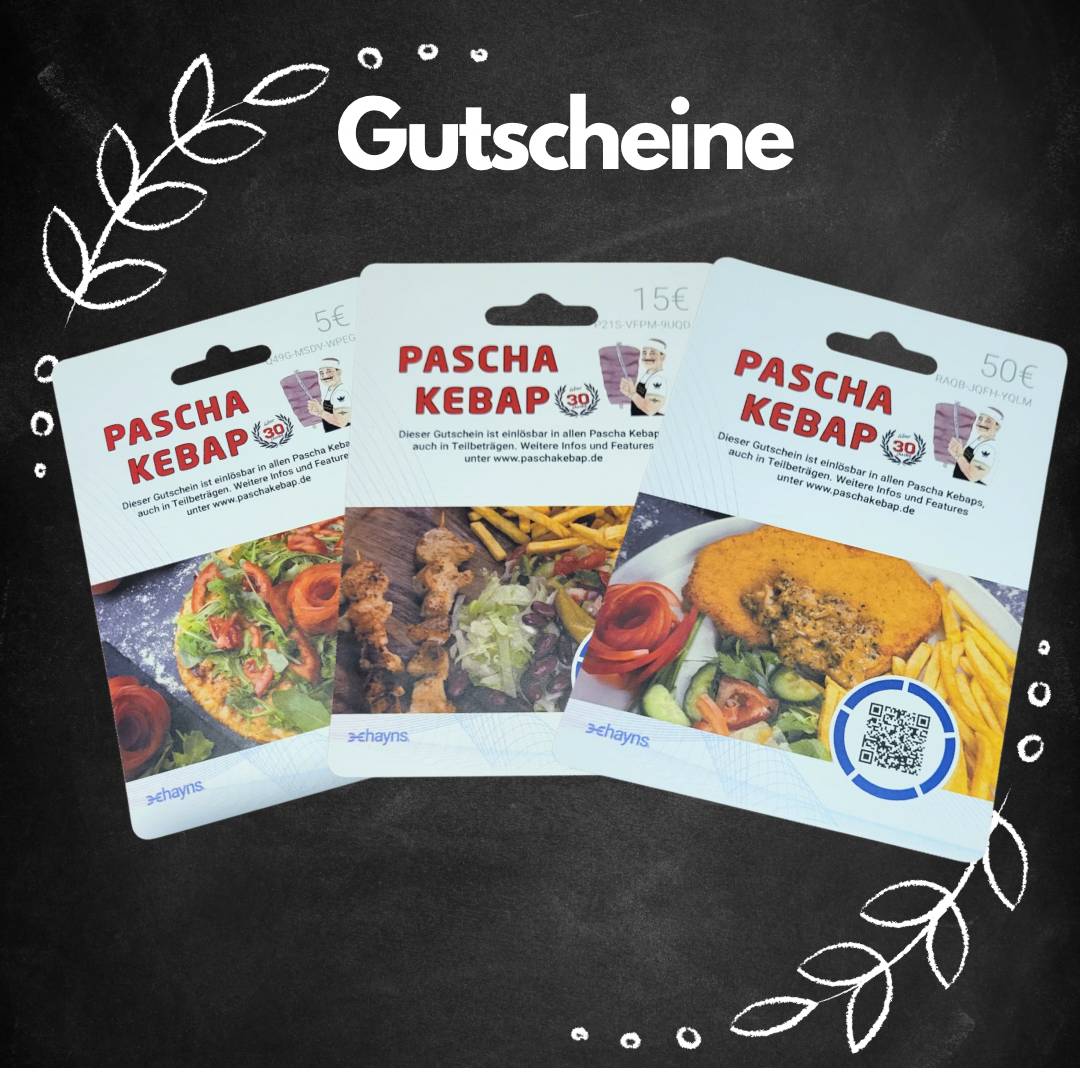 Pascha Kebap меню