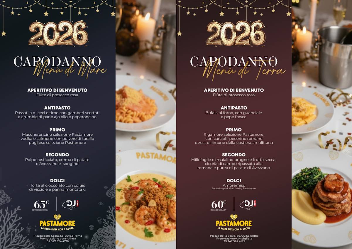 Pastamore Trastevere меню