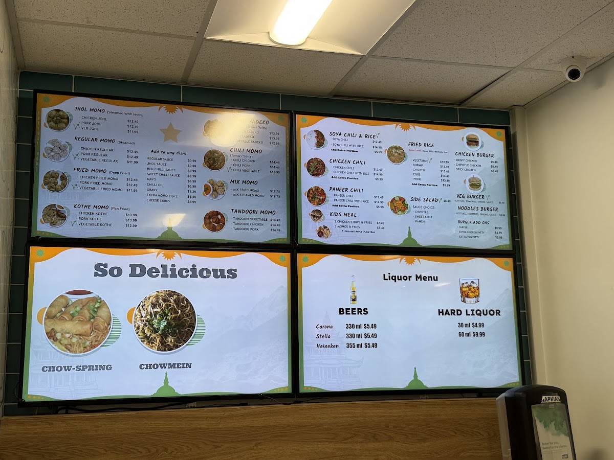 Pathway Momos меню