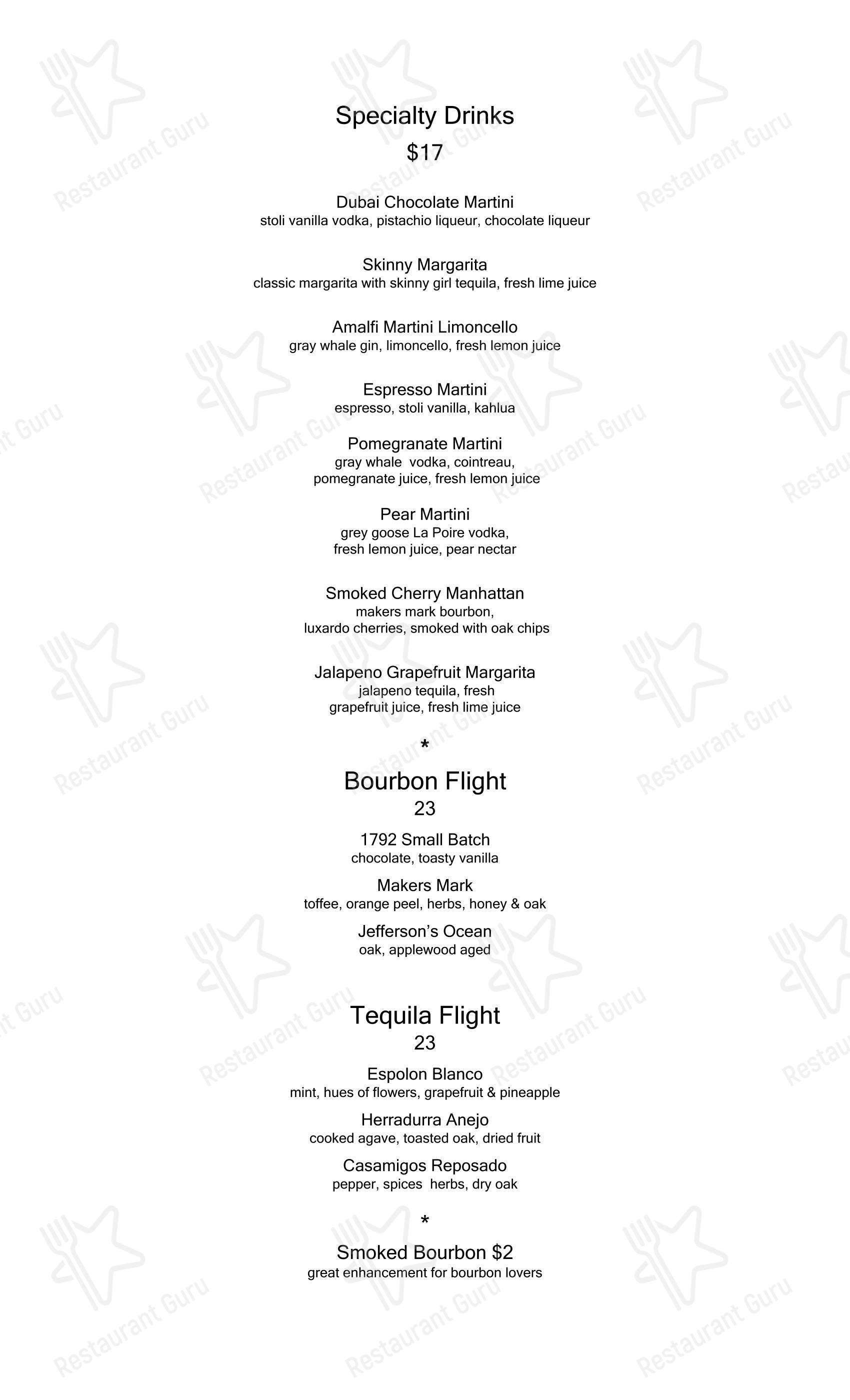 Pearl в Реде Банк - Group Booking Menu