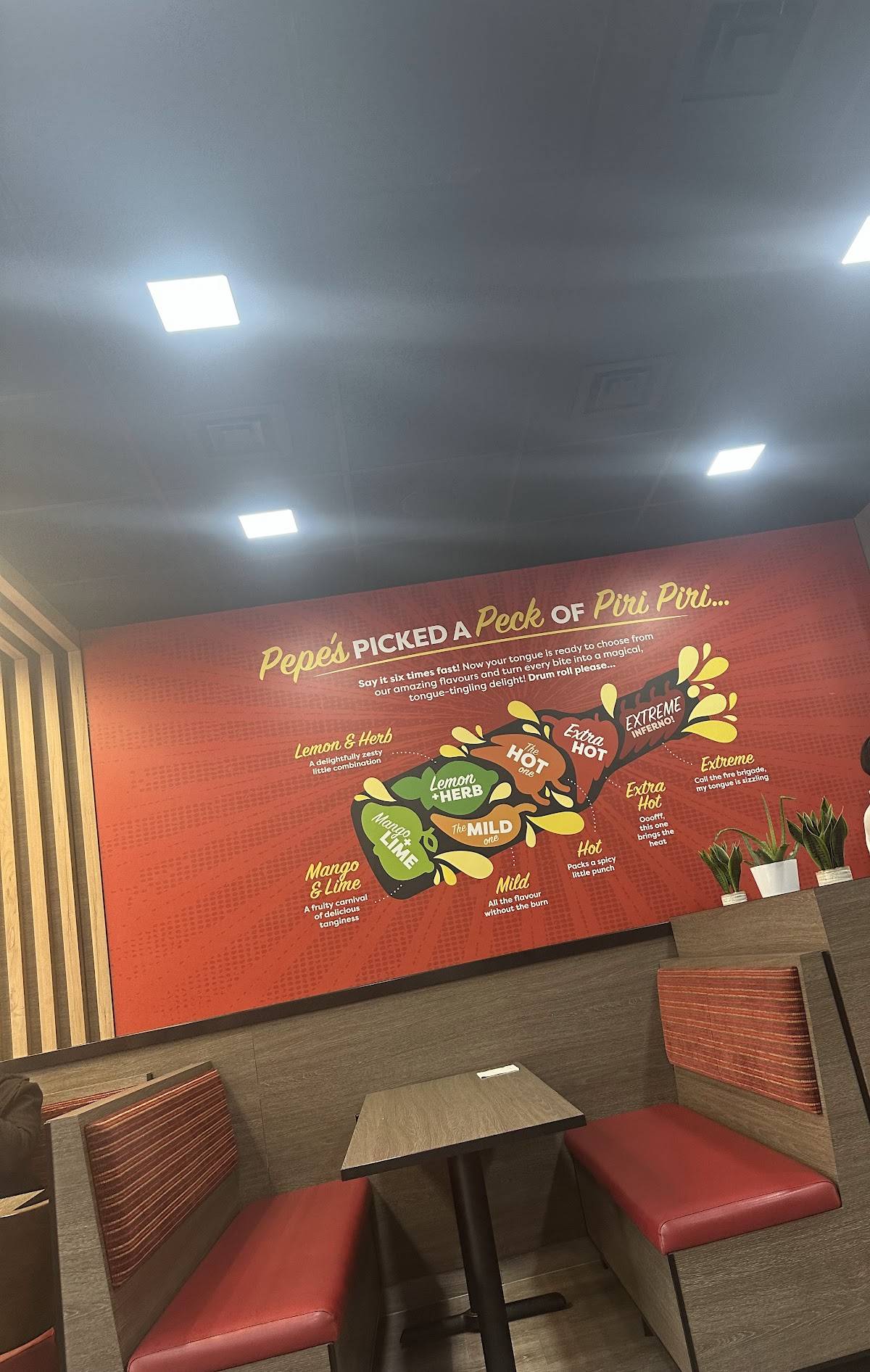 Pepe's меню