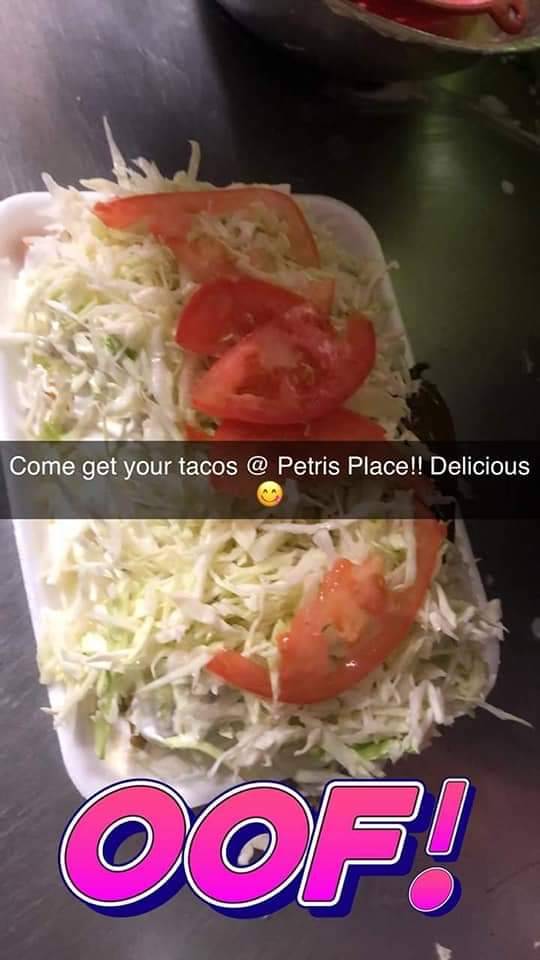 Petry’s Taco Place меню