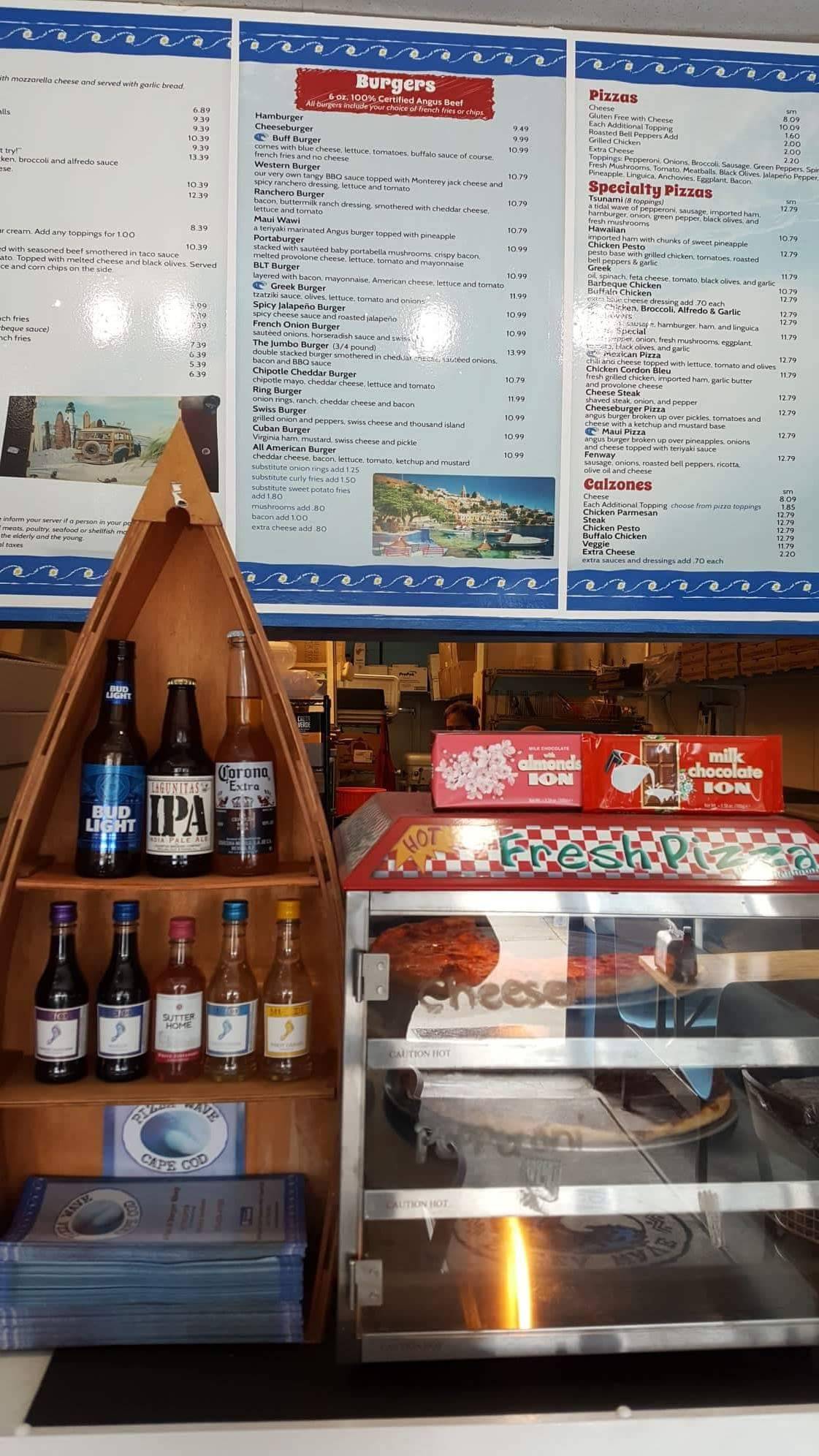 Pizza Wave меню