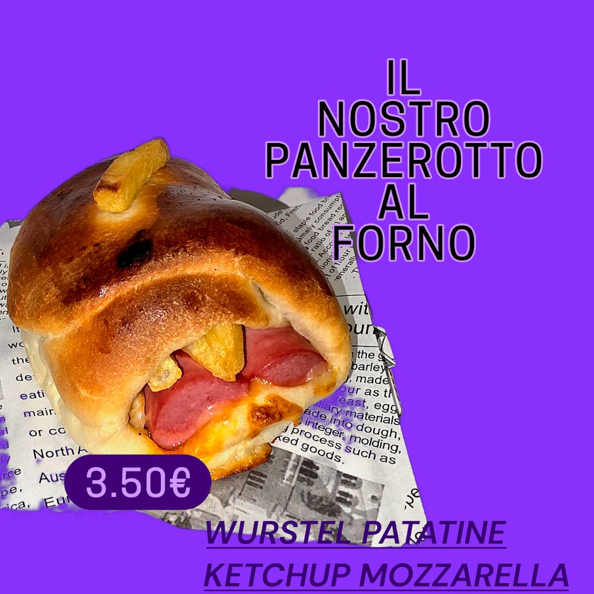 Pizza a sentimento меню