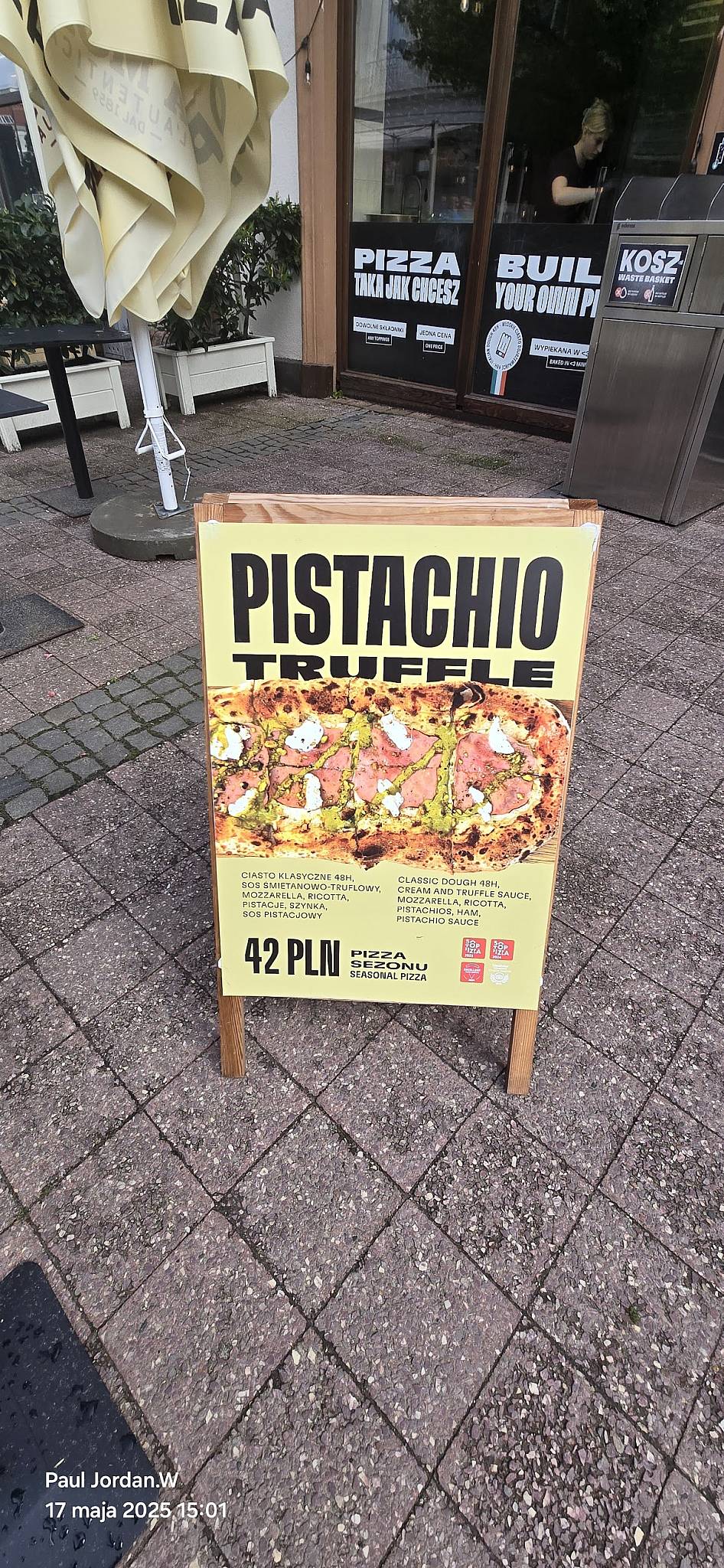 Pizzatopia Sopot меню