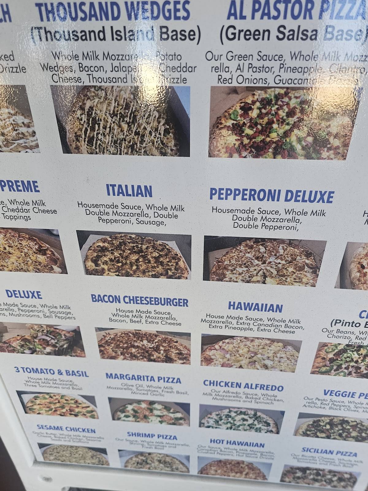 Double or Nothin' Pizza меню