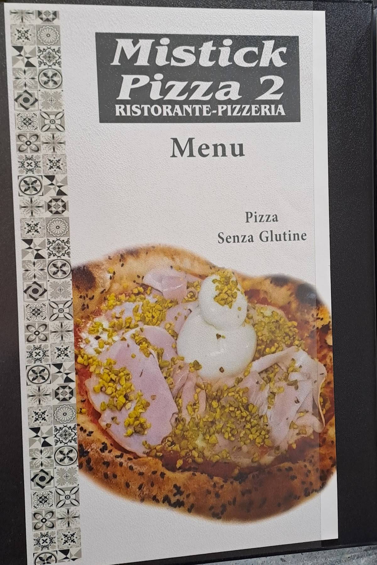 Pizzeria Mistick Pizza меню