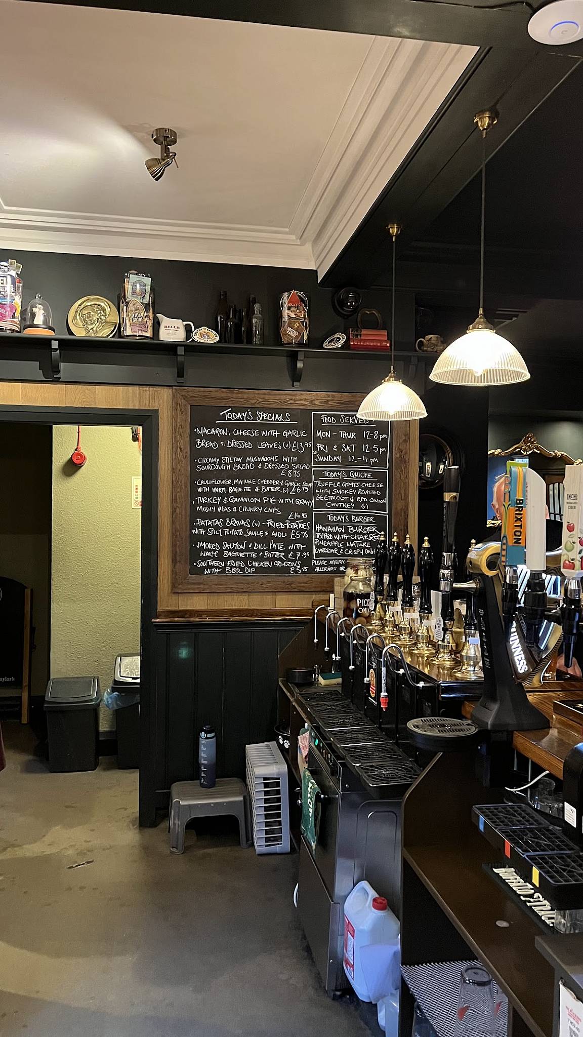New Inn меню