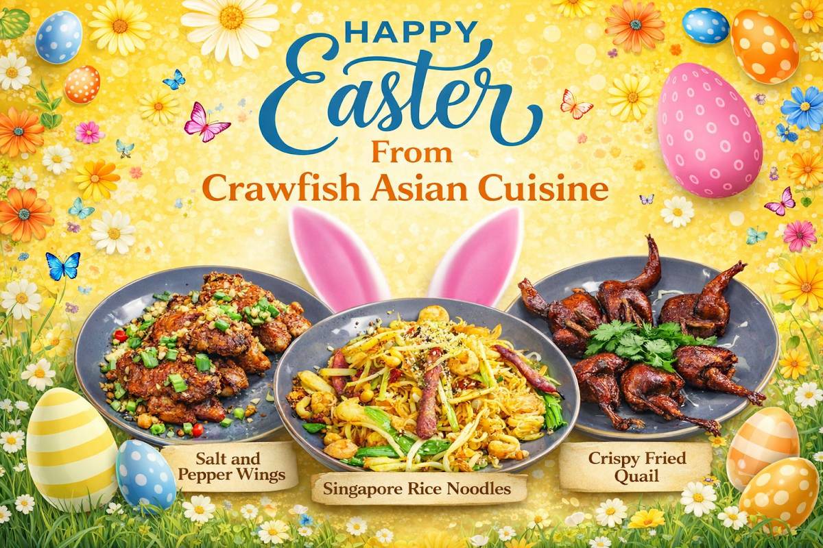 Crawfish Asian Cuisine меню