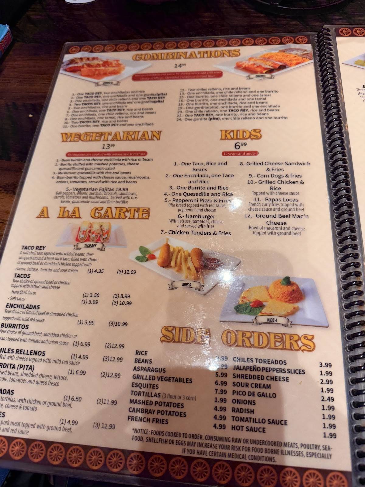 El Rancho Grande - Sharonville меню