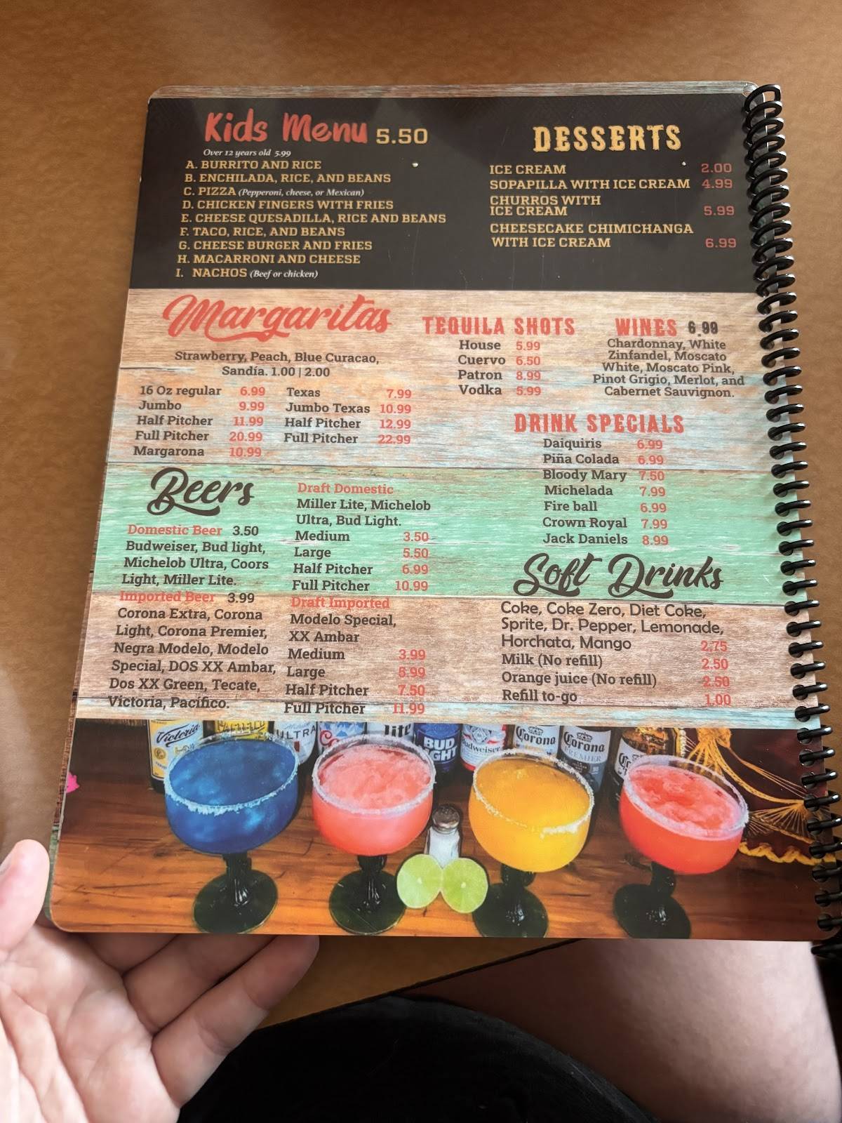El Rayos Authentic Mexican меню