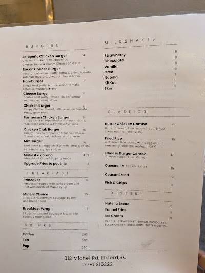 Emi's Restaurant меню