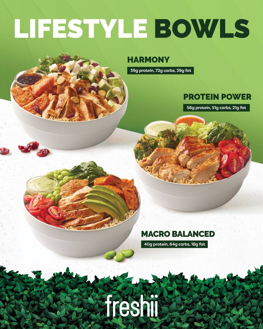 Freshii Sundance меню