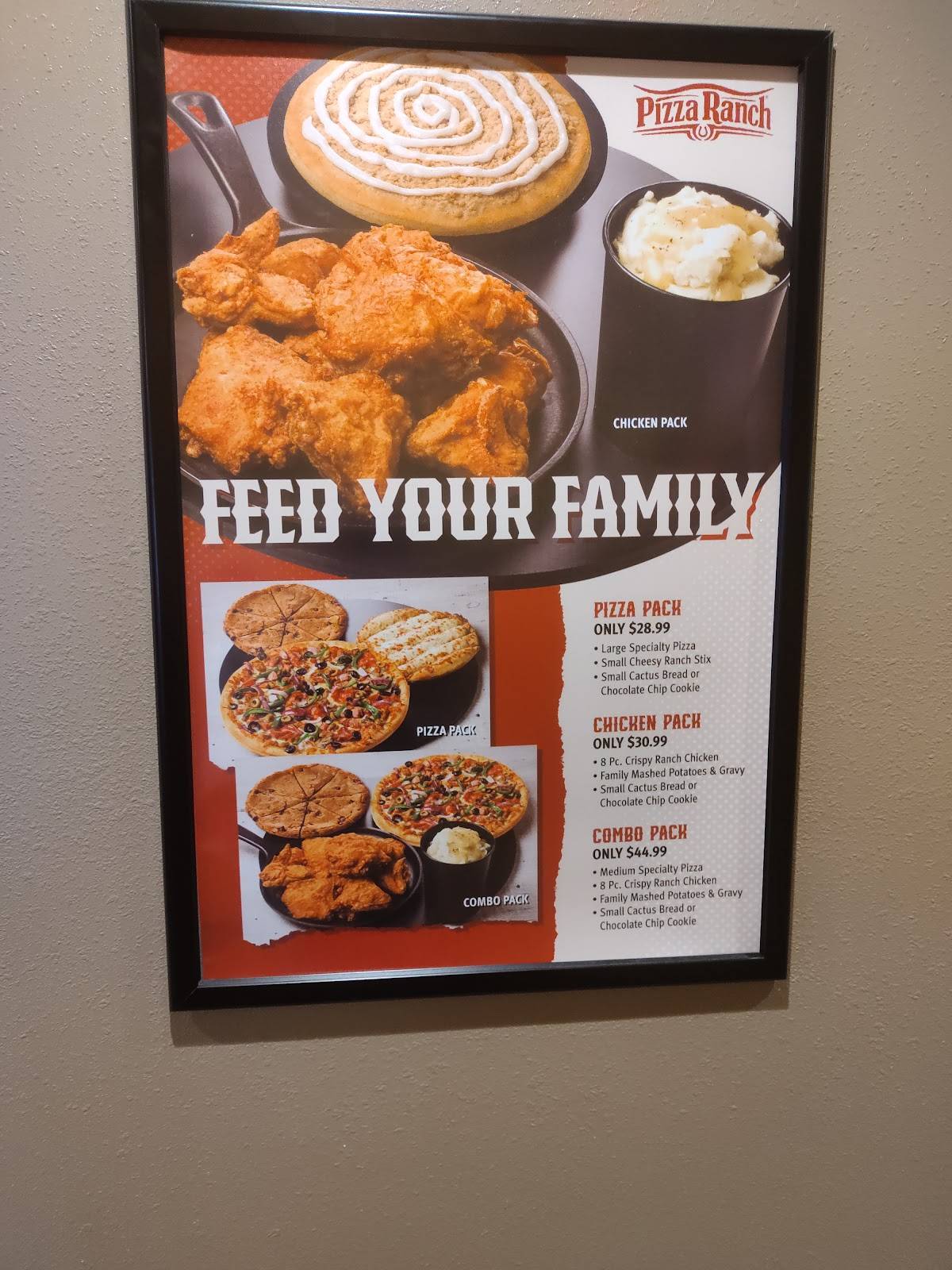 Pizza Ranch меню
