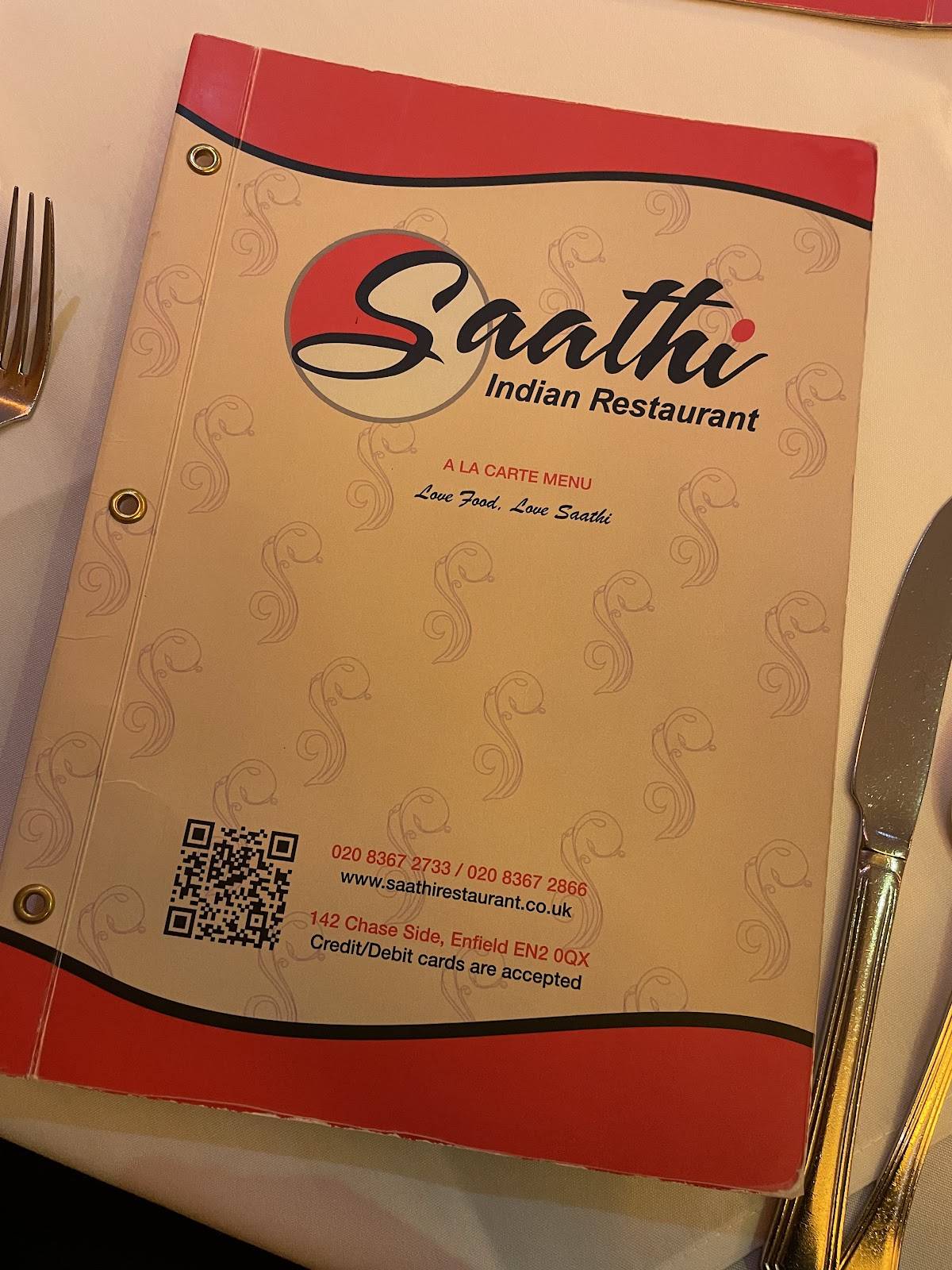 Saathi Restaurant меню