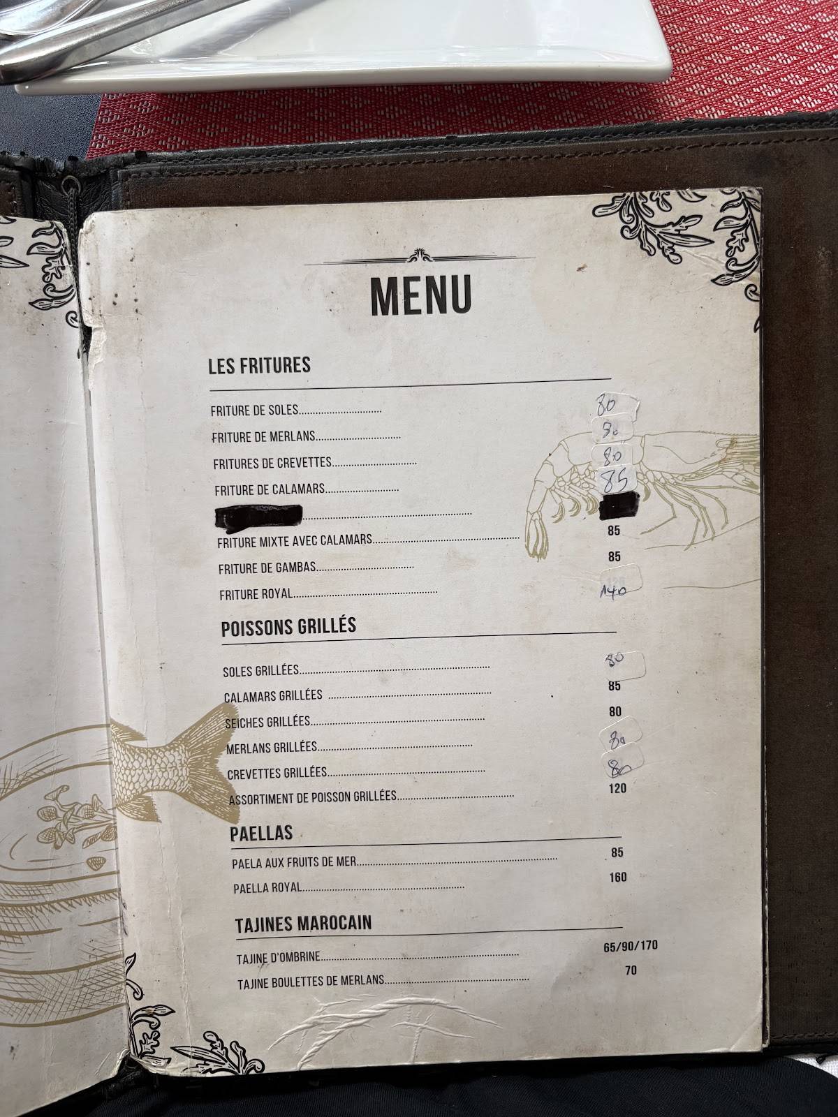 Restaurant Salsa Rosa меню