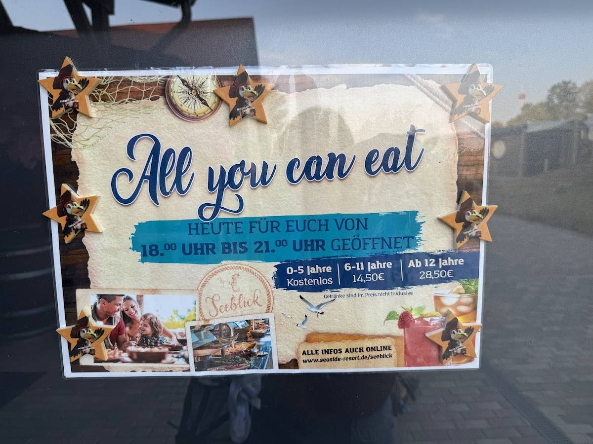 Restaurant Seeblick меню