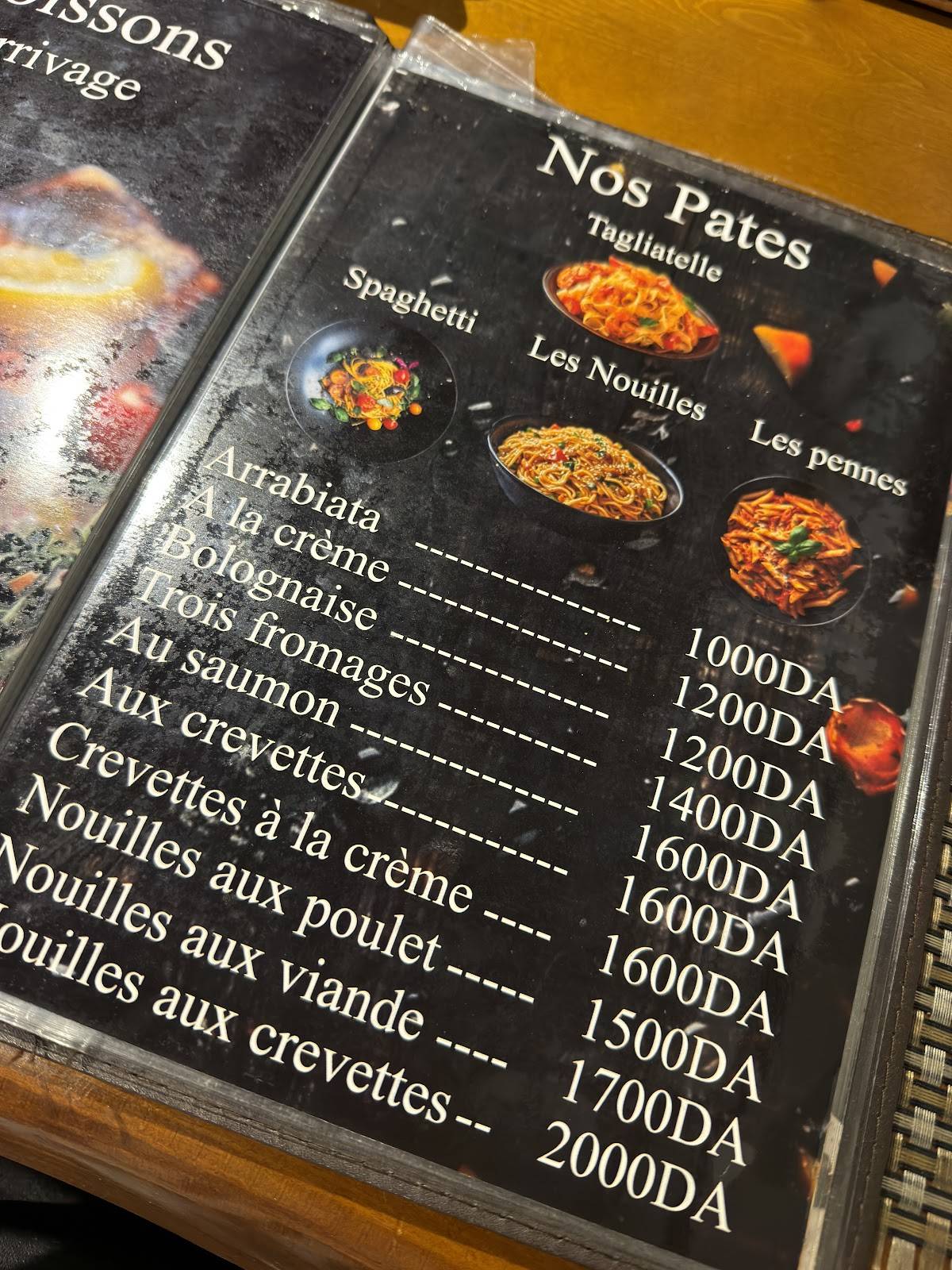 Restaurant TRIPLE R меню