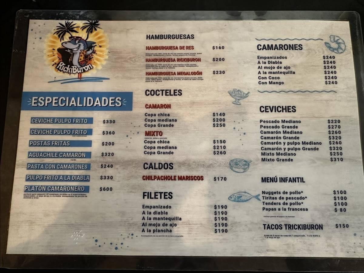Restaurante RickiBuron меню