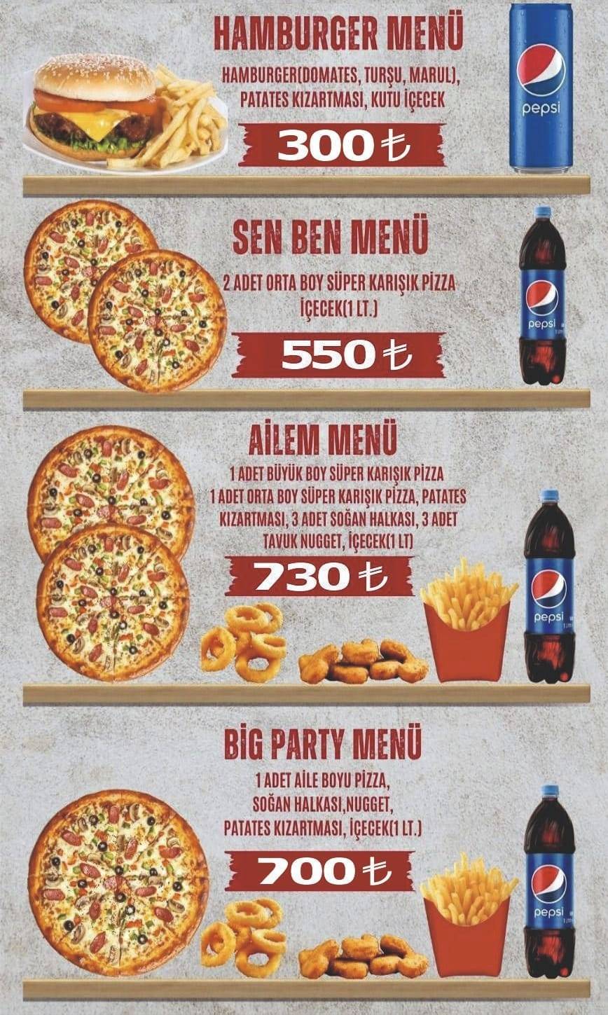 Retro Pizza Siverek restaurants меню