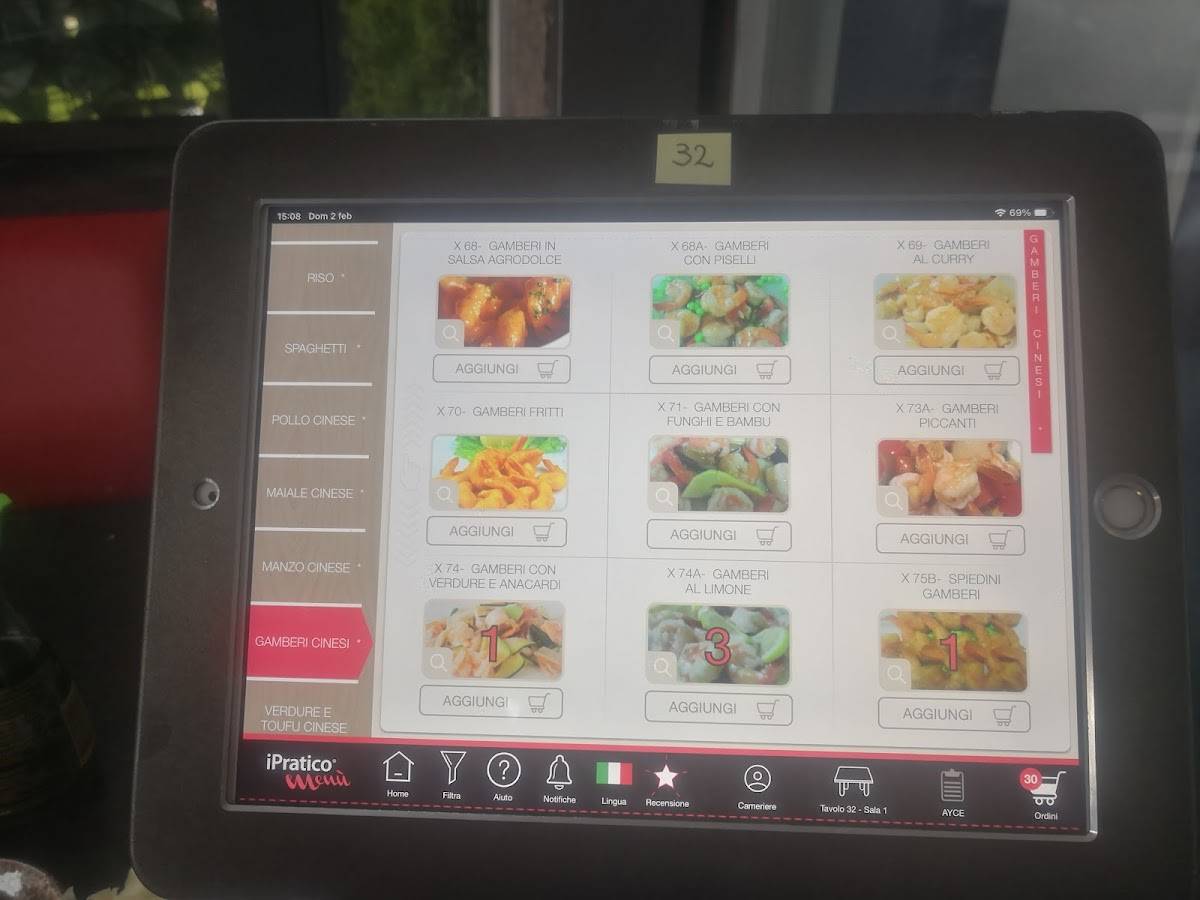 Ristorante Sole Cinese Giapponese меню